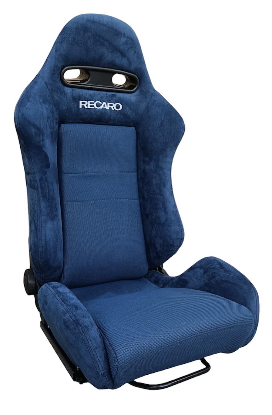 2nd Option Racing JBR1099 BL Seats - Premium Blue Suede