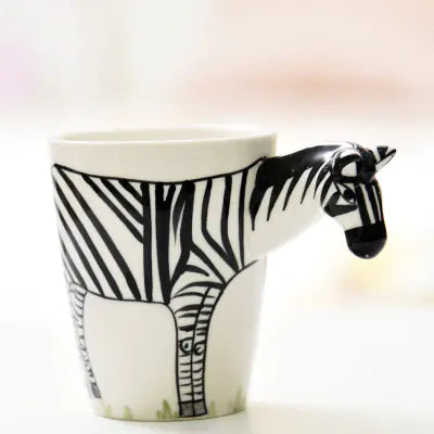3D Animal Ceramic Mug - Unique Drinkware