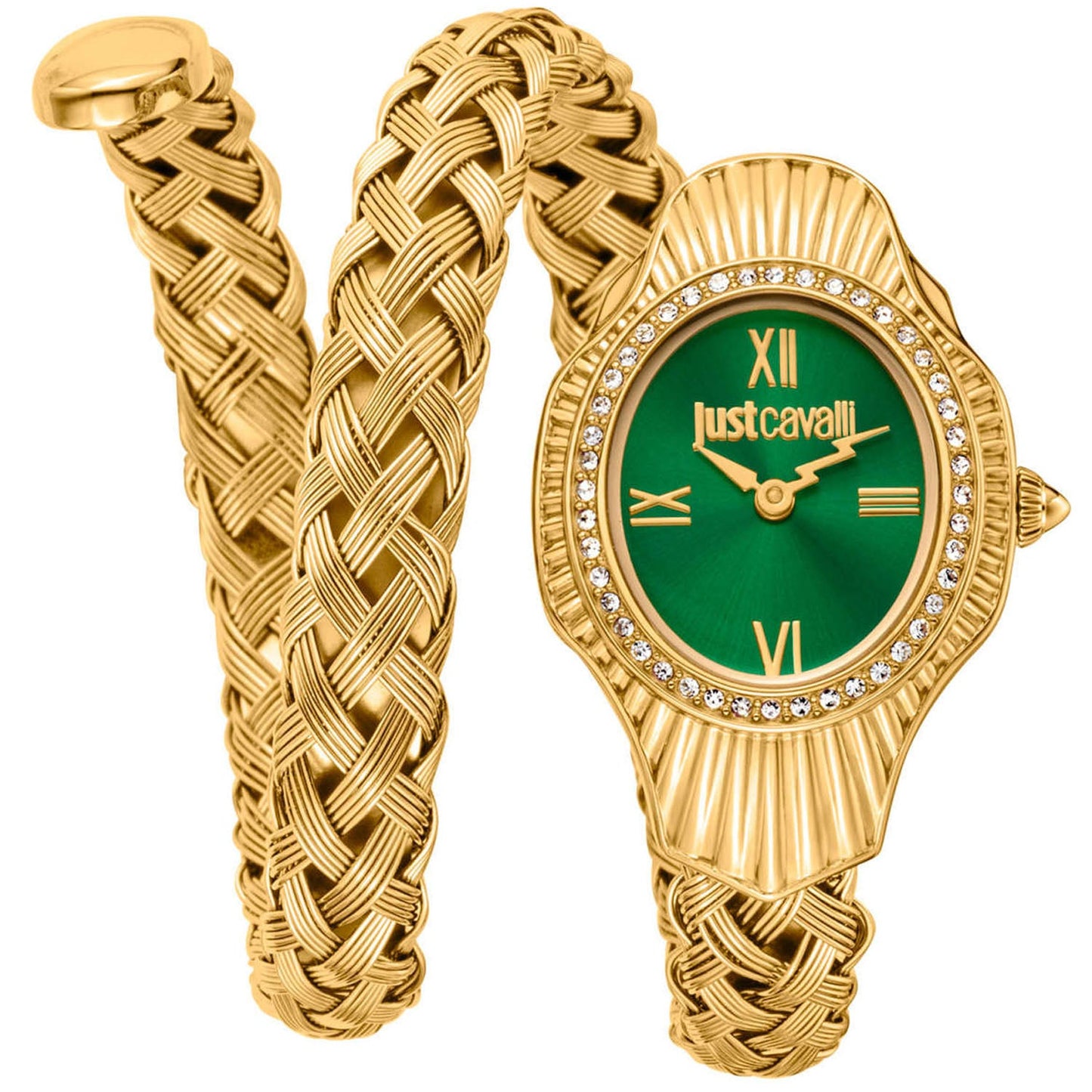 Montre entrelacée Just Cavalli pour femmes