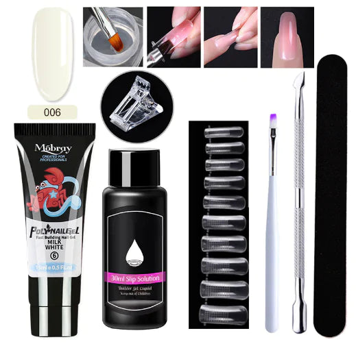 Premium Poly Nail Gel Set for Stunning Nail Art