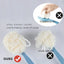 Brosse de Corps de Douche Premium avec Loofah et Poils