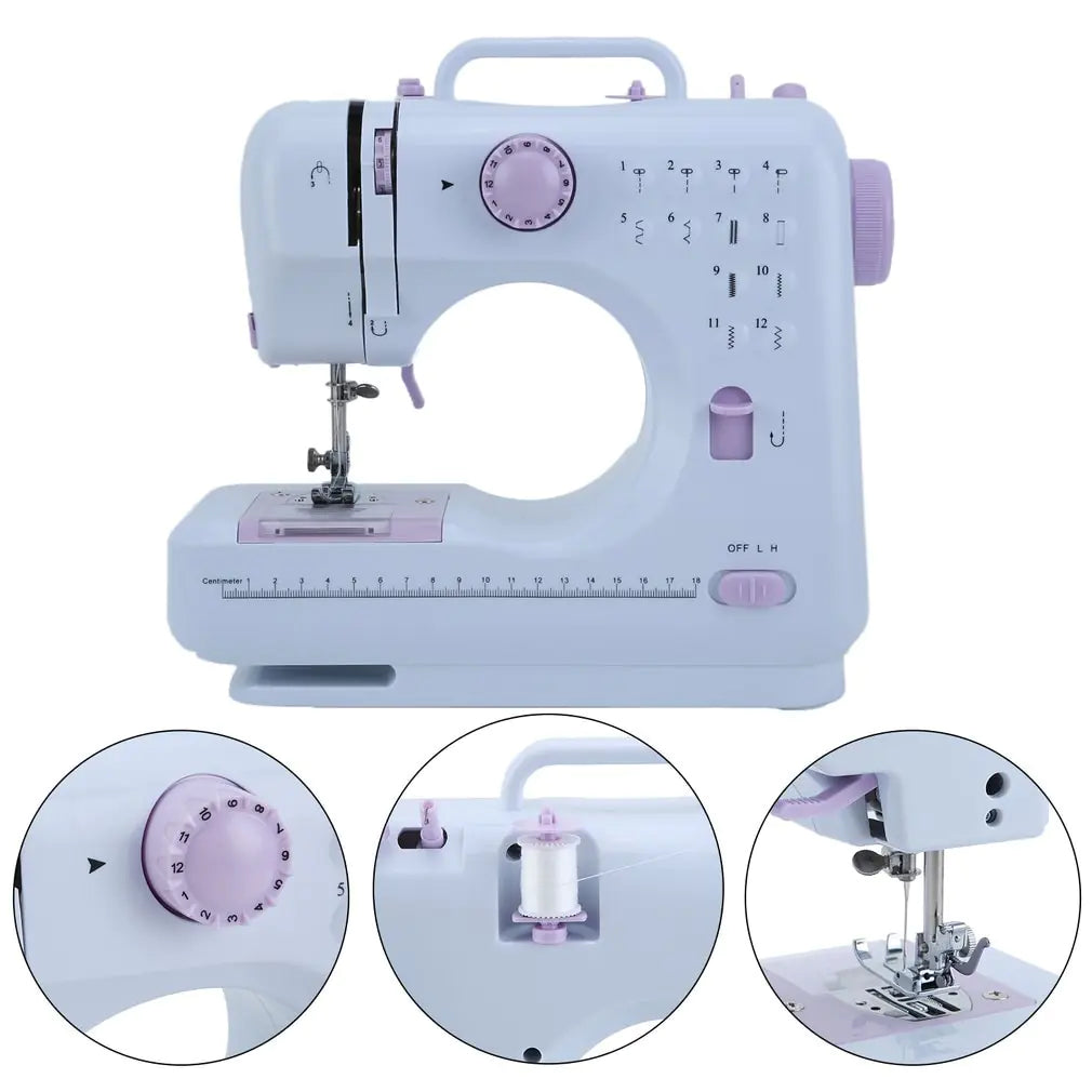Máquina de Coser Eléctrica Mini Portátil
