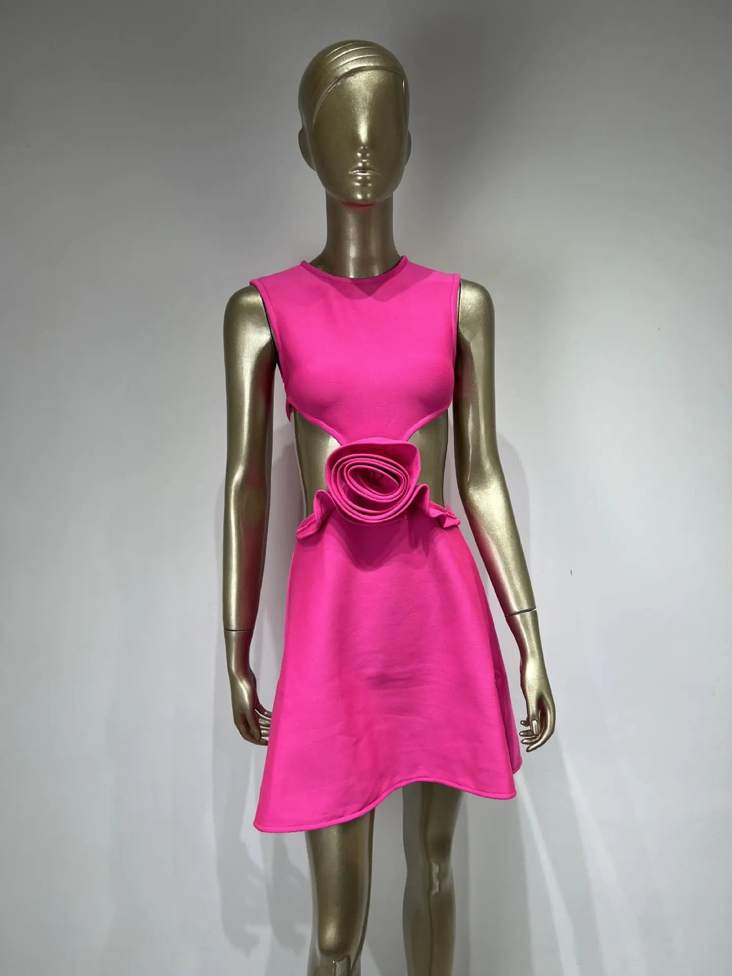 Women's Applique Fashion Dress for Elegant Parties
