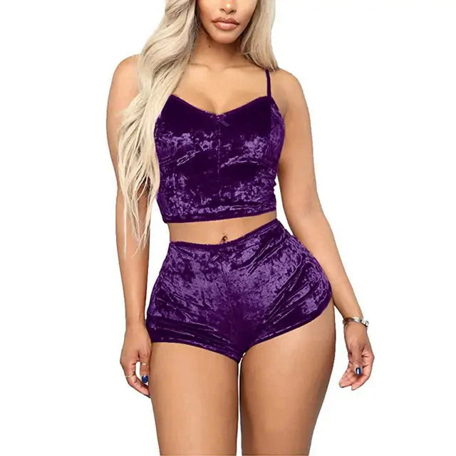Conjunto de Pijamas de Satén para Damas - Comodidad Lujosa para Cada Noche