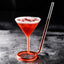 Spinning Martini Glass - Unique Hand-Blown Design