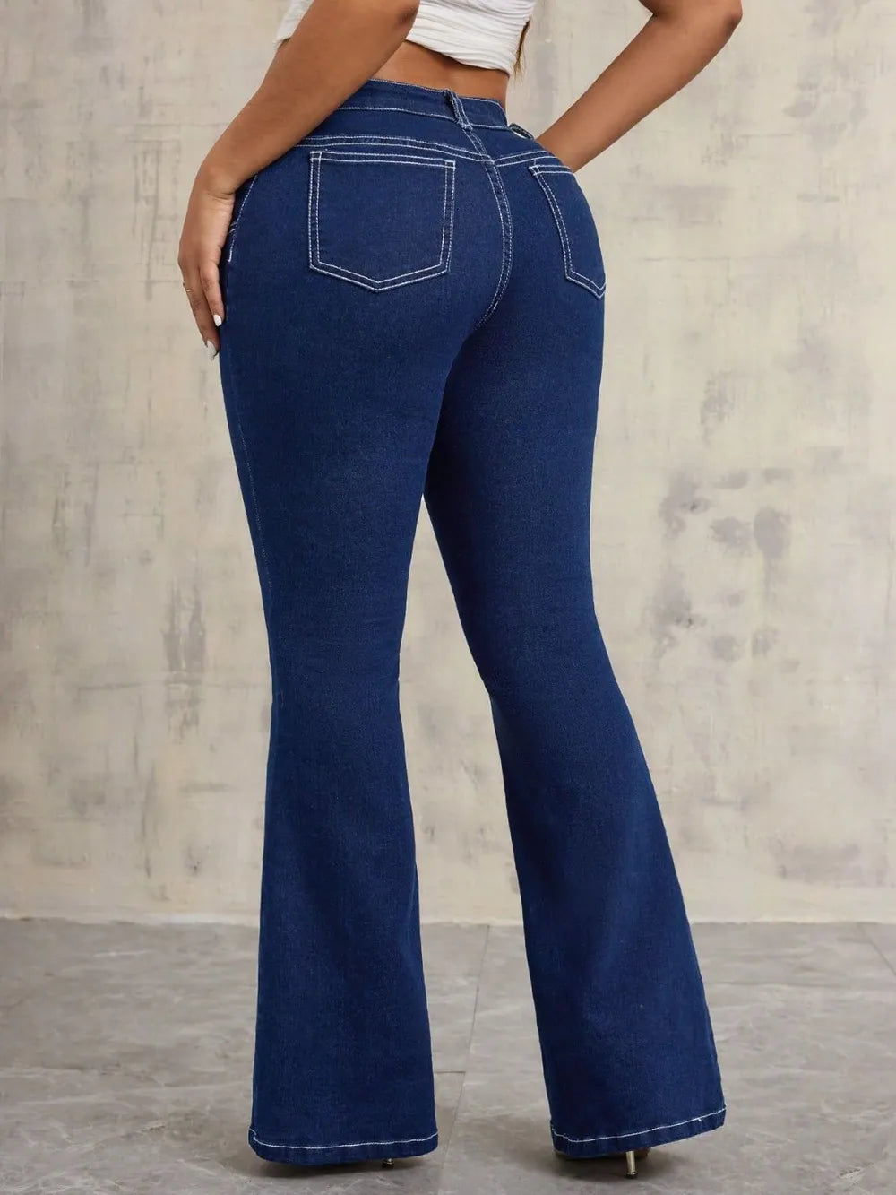 Jeans Elegantes con Bolsillos Funcionales