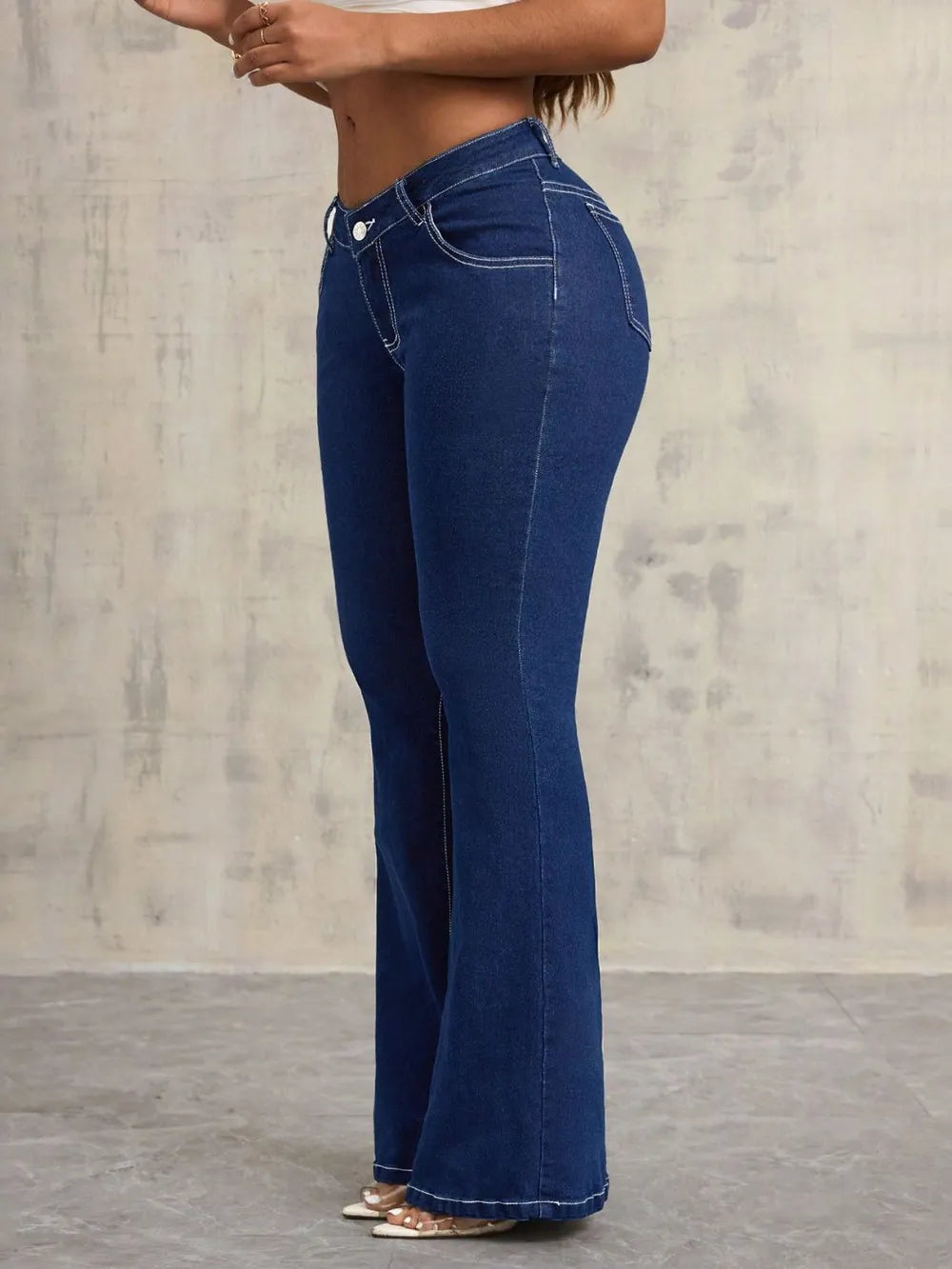 Jeans Elegantes con Bolsillos Funcionales