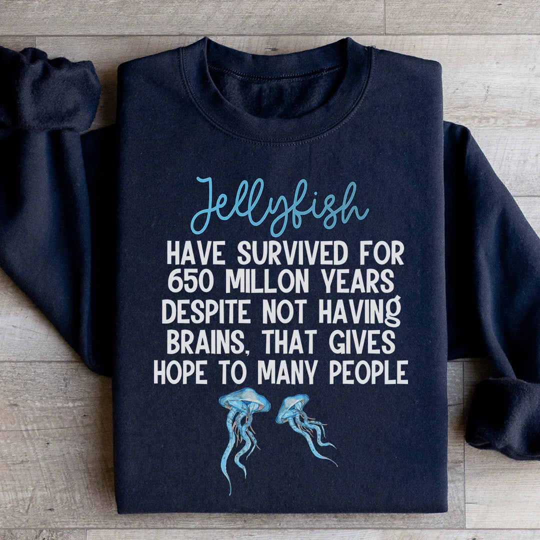 Jellyfish Survival Sweatshirt - Embrace Nature's Wonders