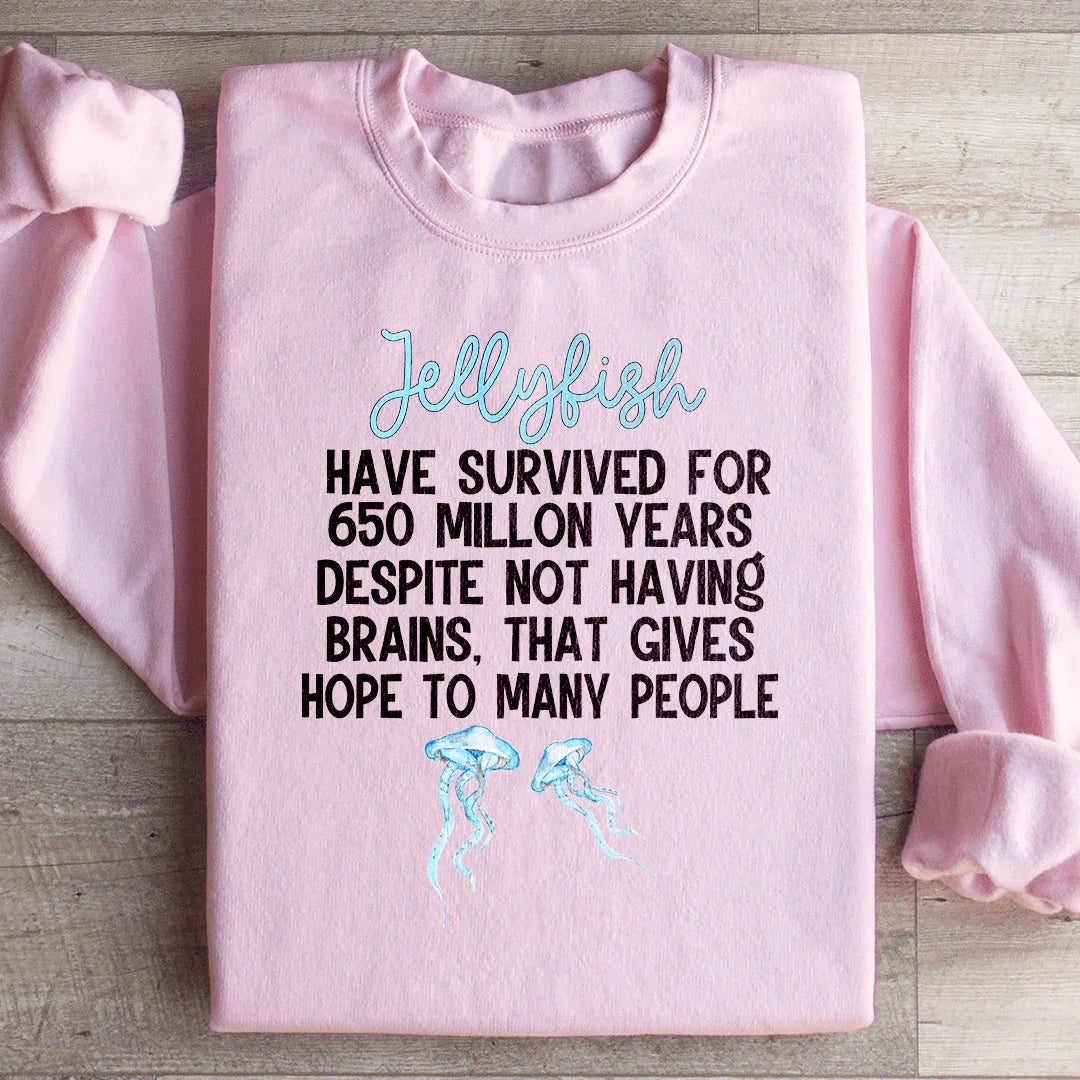 Jellyfish Survival Sweatshirt - Embrace Nature's Wonders