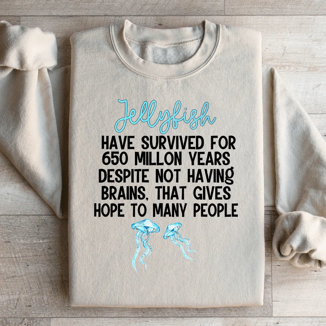 Jellyfish Survival Sweatshirt - Embrace Nature's Wonders