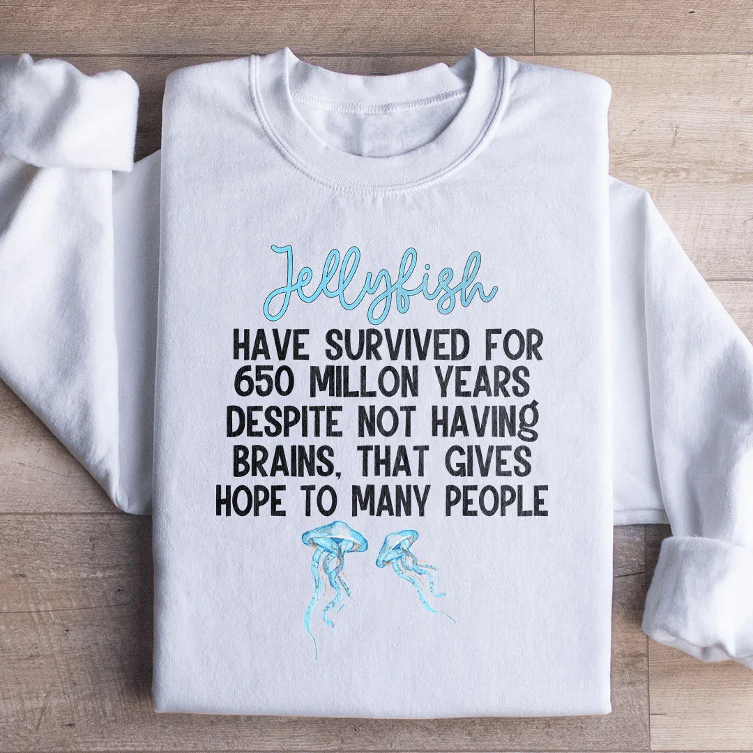Jellyfish Survival Sweatshirt - Embrace Nature's Wonders