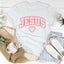T-shirt Floral Jésus - Confortable et Stylé pour le Quotidien