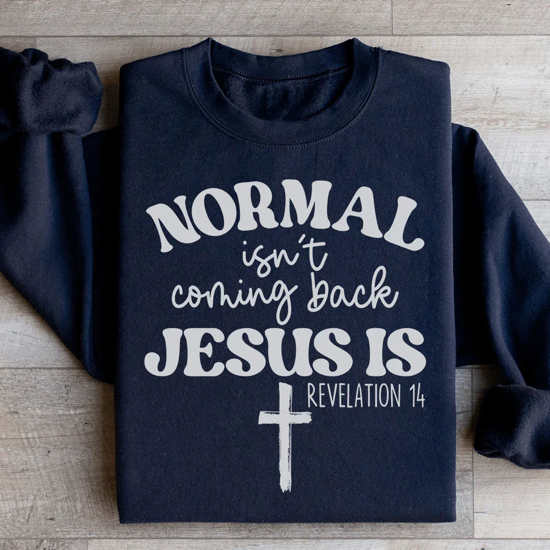 Le Sweatshirt Jésus Revient