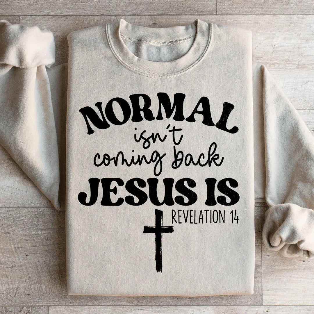 Le Sweatshirt Jésus Revient