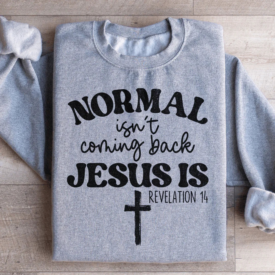 Le Sweatshirt Jésus Revient