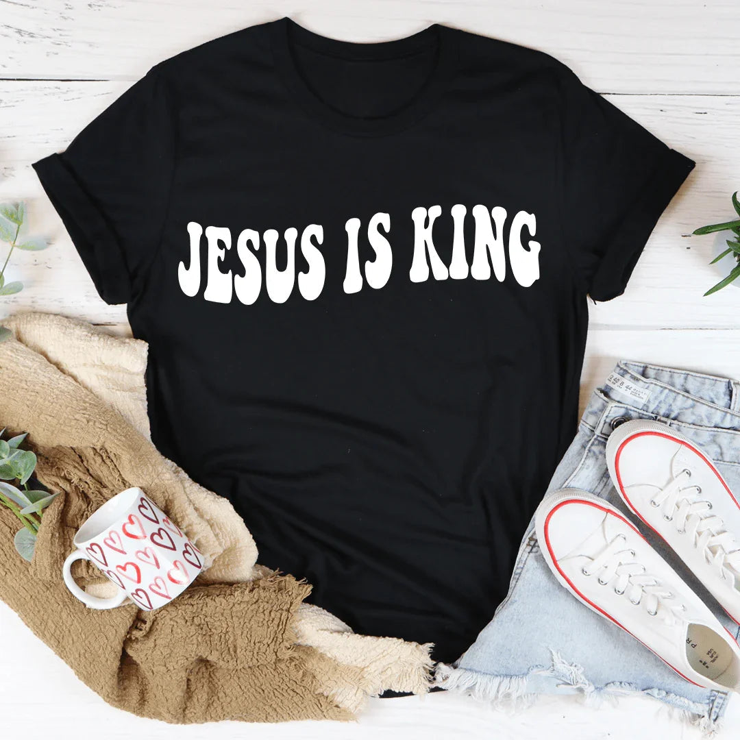 Jesus Is King Tee - Korvel