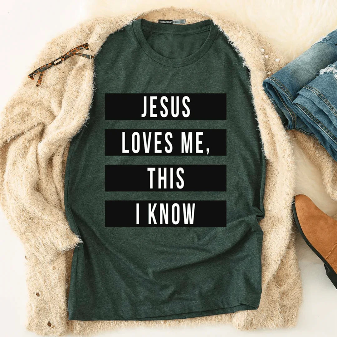 Jesus Loves Me This I Know Tee - Korvel