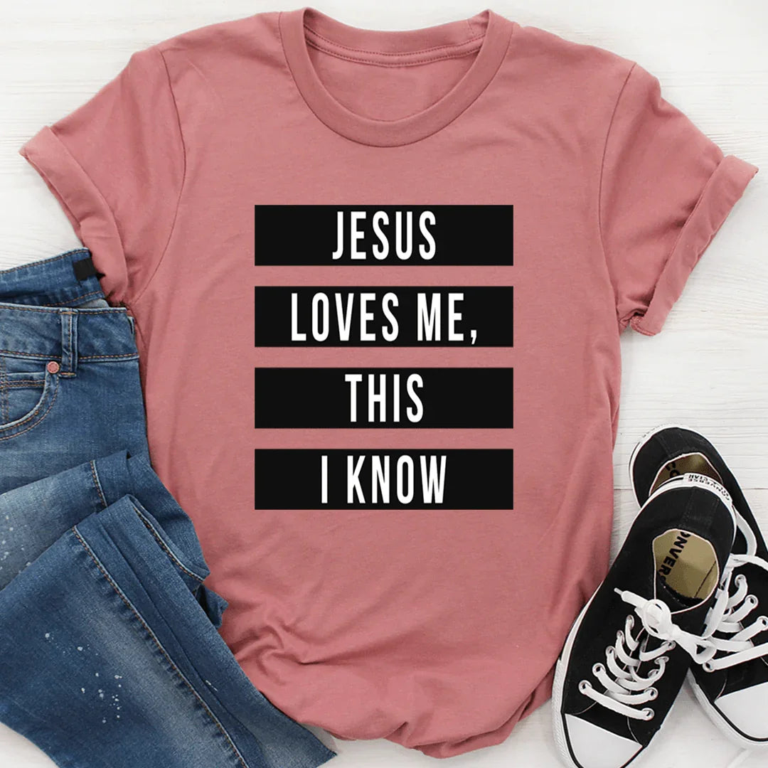 Jesus Loves Me This I Know Tee - Korvel