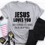 Camiseta Jesús te ama