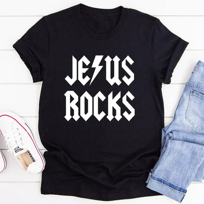 Jesus Rocks Tee - Premium Comfort T-Shirt - Korvel