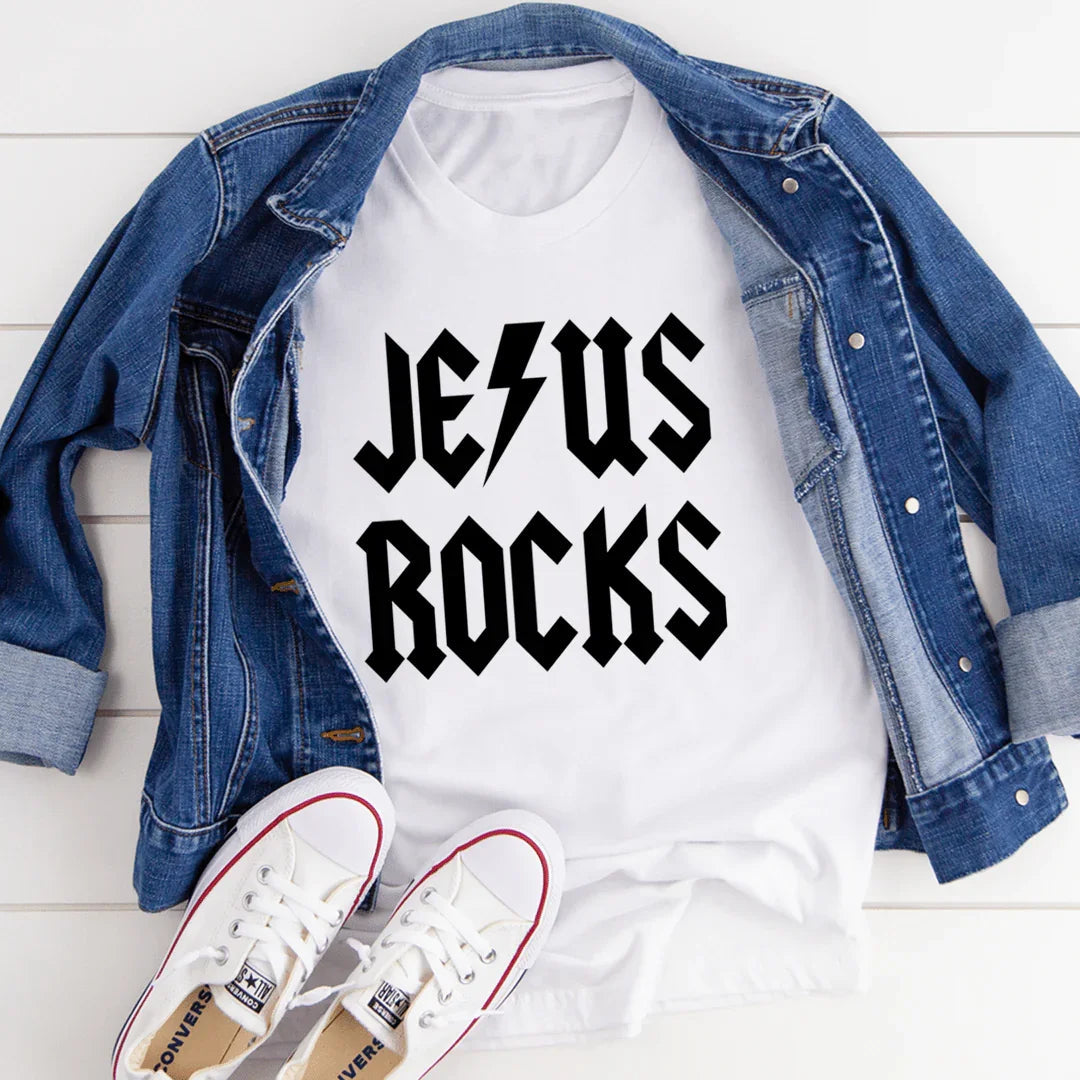 Jesus Rocks Tee - Premium Comfort T-Shirt - Korvel