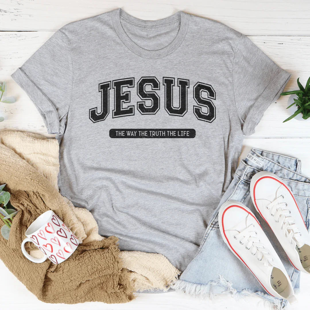 Camiseta Jesús El Camino, La Verdad, La Vida