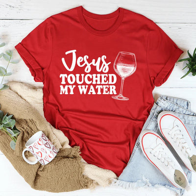 Jesús tocó mi agua Tee