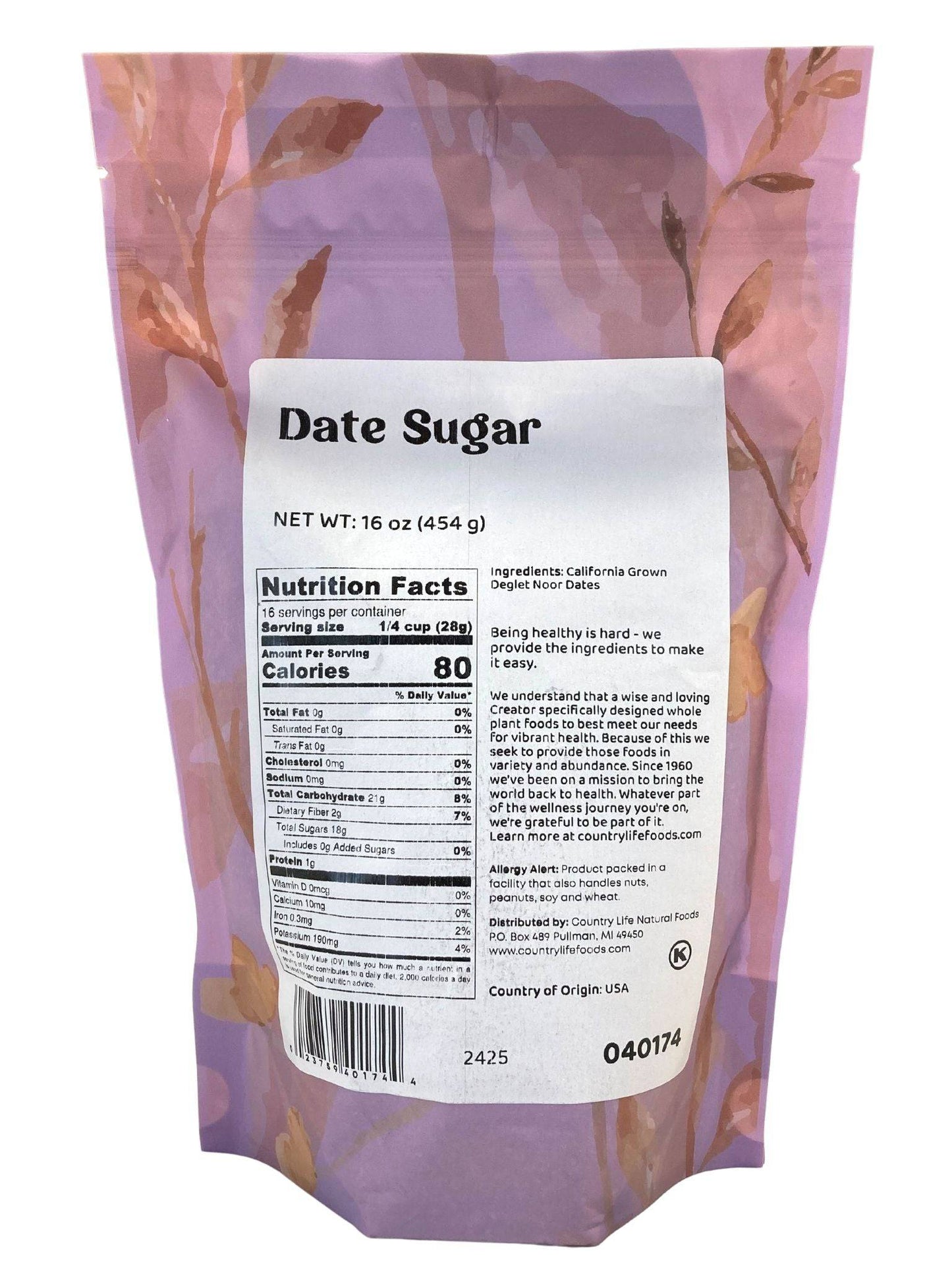 Granulated Date Sugar - Premium Sweetener