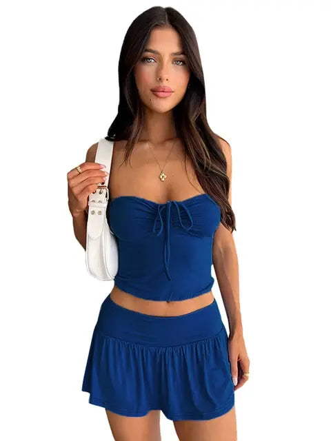 Ensemble Jupe Fille d'Été - Tenue Élégante et Confortable