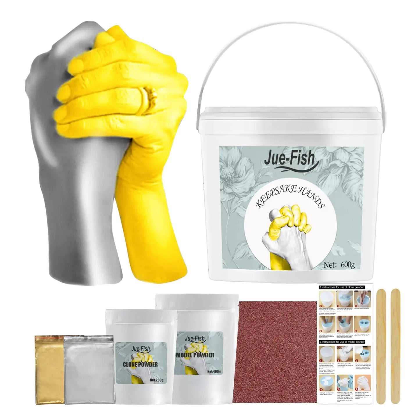 Keepsake Hands Casting Kit for Cherished Memories