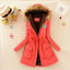 Abrigo de Invierno Estilo Preppy para Mujer
