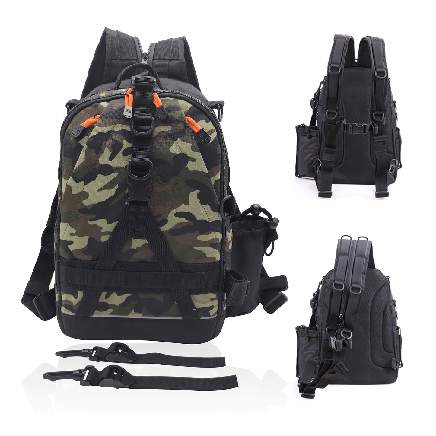 Amitfo Fishing Backpack & Rod Holder - Premium Tackle Storage