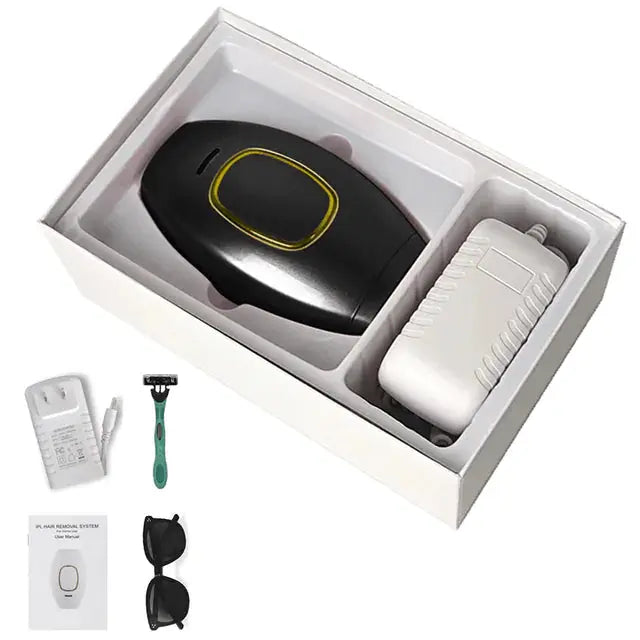 Ensemble de suppression de poils IPL Premium pour un toilettage sans effort