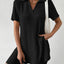 Johnny Collar Short Sleeve Top and Shorts Set - Korvel