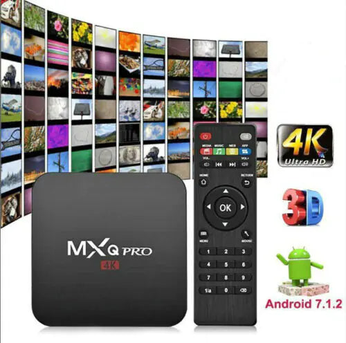 MXQ Pro 4K Ultra HD Smart TV Box Media Player