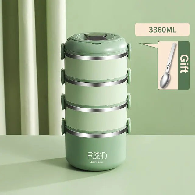 Premium Multi-Layer Stainless Steel Lunch Box