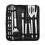 Ensemble d'outils de barbecue en acier inoxydable premium