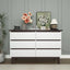 Elegant 6-Drawer Storage Cabinet for Bedroom & Living Room