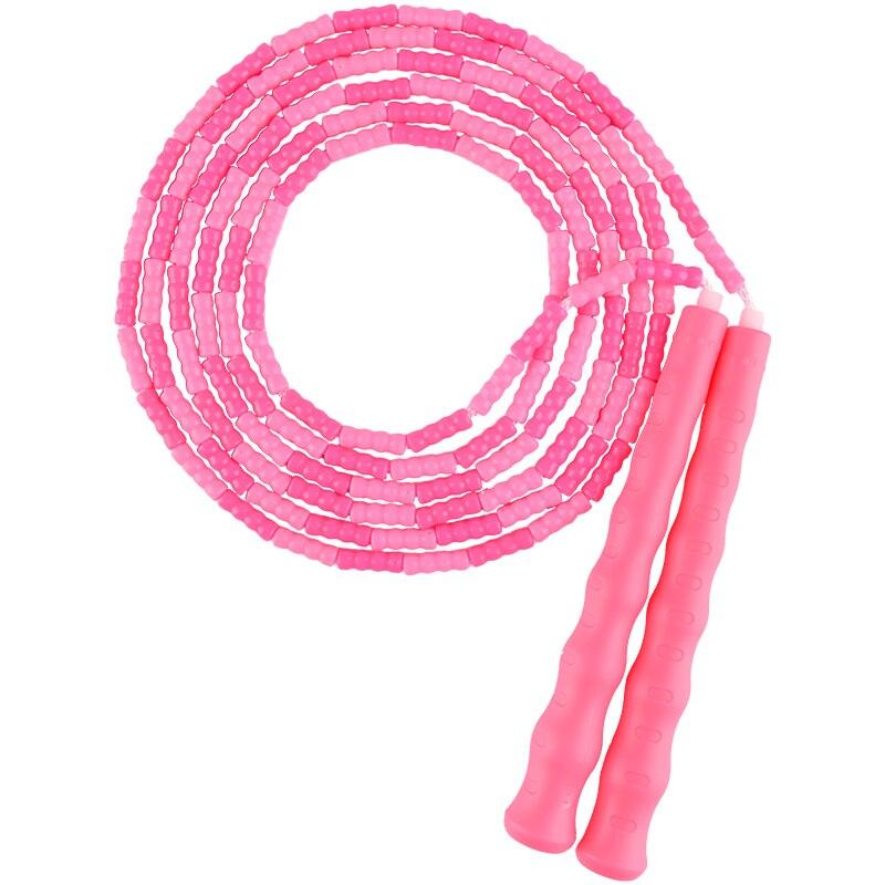 Corde à sauter en perles souples ajustable pour tous les âges