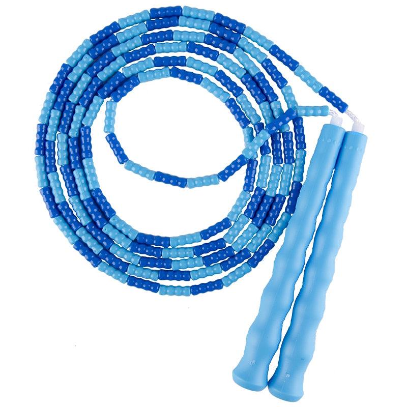 Corde à sauter en perles souples ajustable pour tous les âges