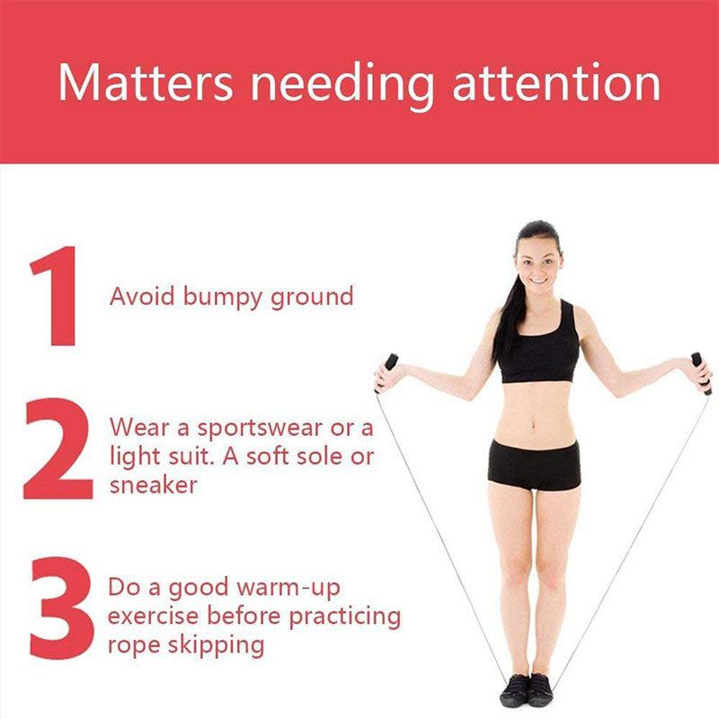 Weighted Jump Rope for Fitness Training
