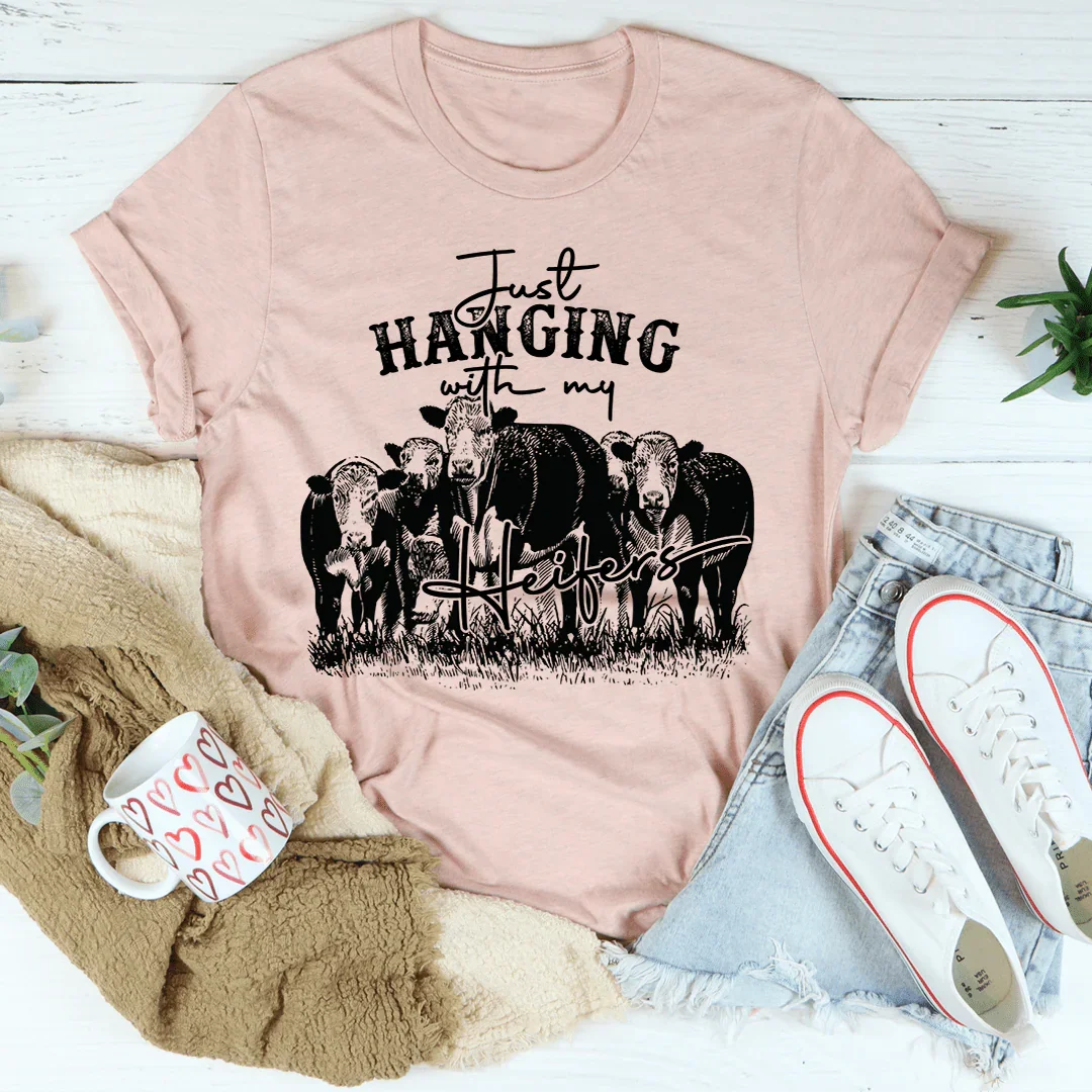 Simplemente pasando el rato con mis vaquillas Tee