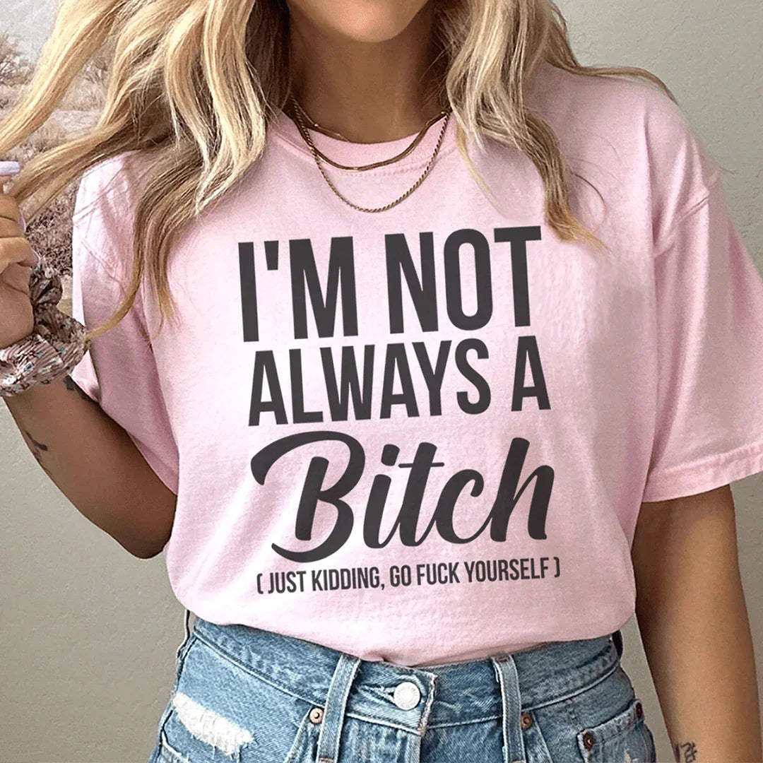 Camiseta "Solo bromeo"