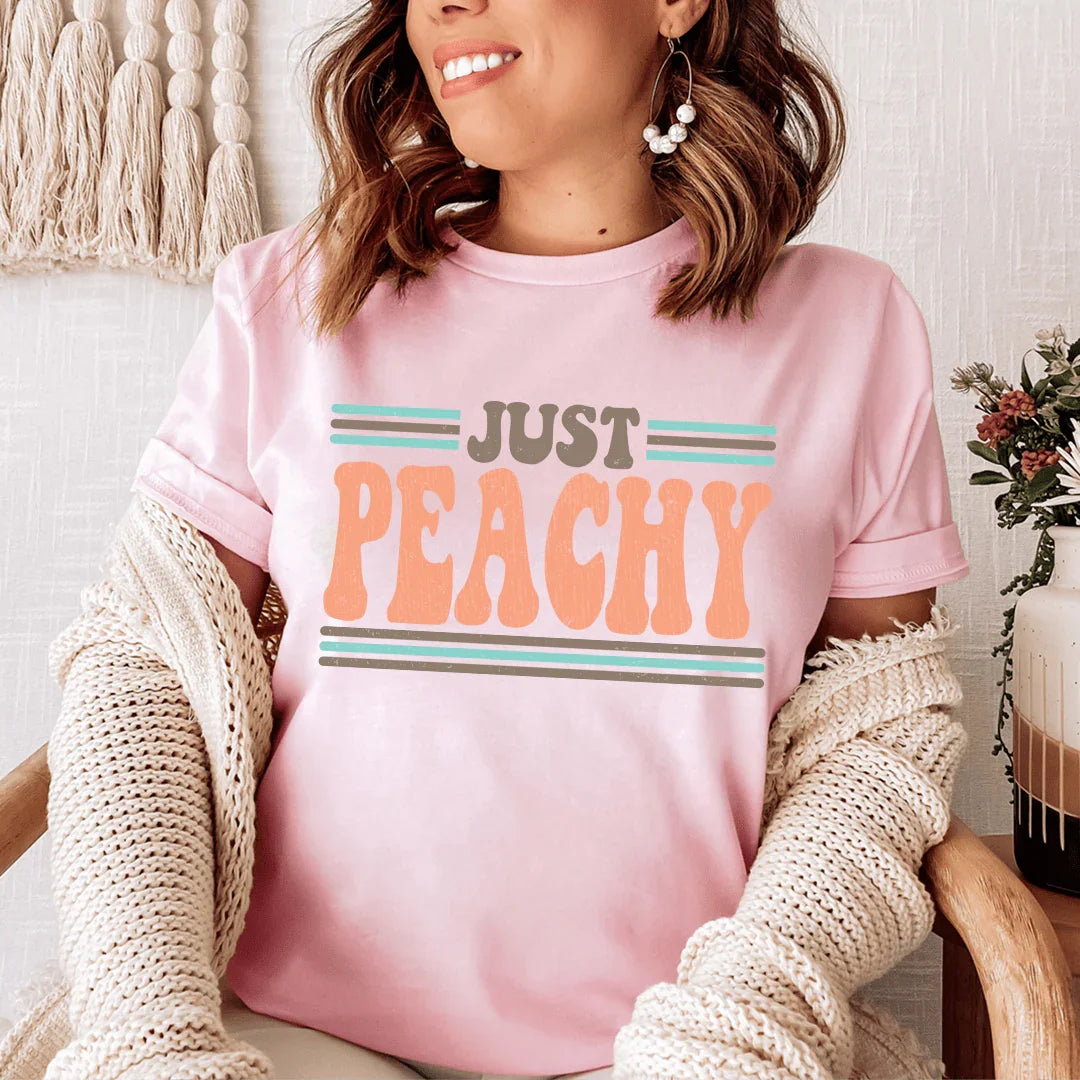 Camiseta Just Peachy