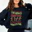 Grinch Never Hated Christmas Sweatshirt