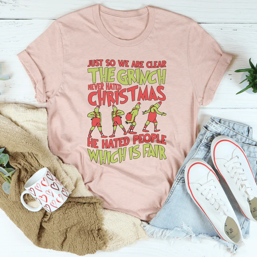 Grinch Approved: The Ultimate Christmas Humor Tee - Korvel