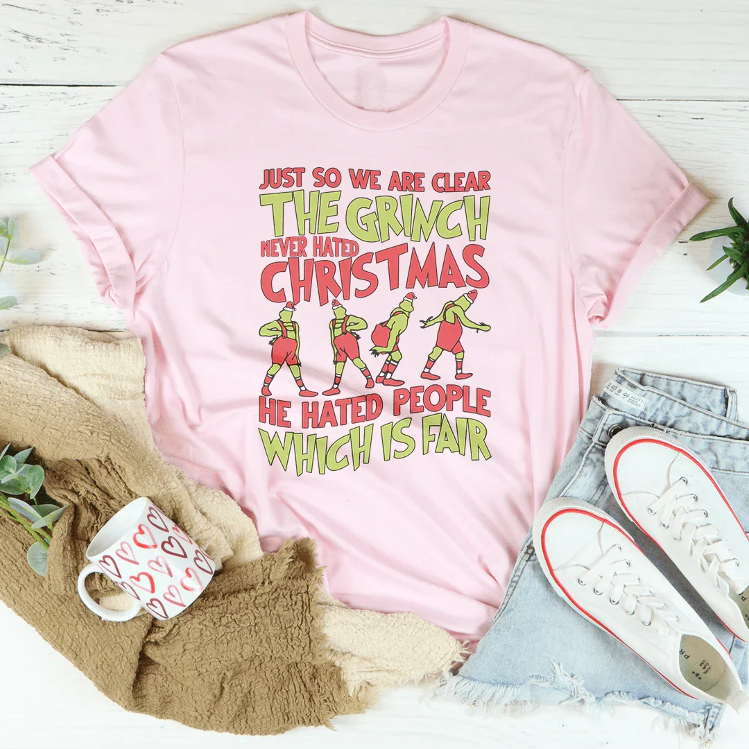 Grinch Approved: The Ultimate Christmas Humor Tee - Korvel