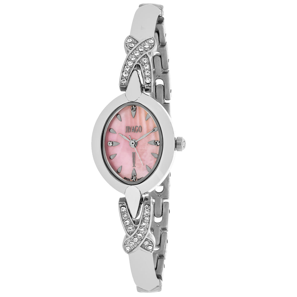 Jivago Women's Via Watch - Elegant Pink Dial