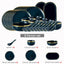 Elegant Blue Porcelain Dinner Plates