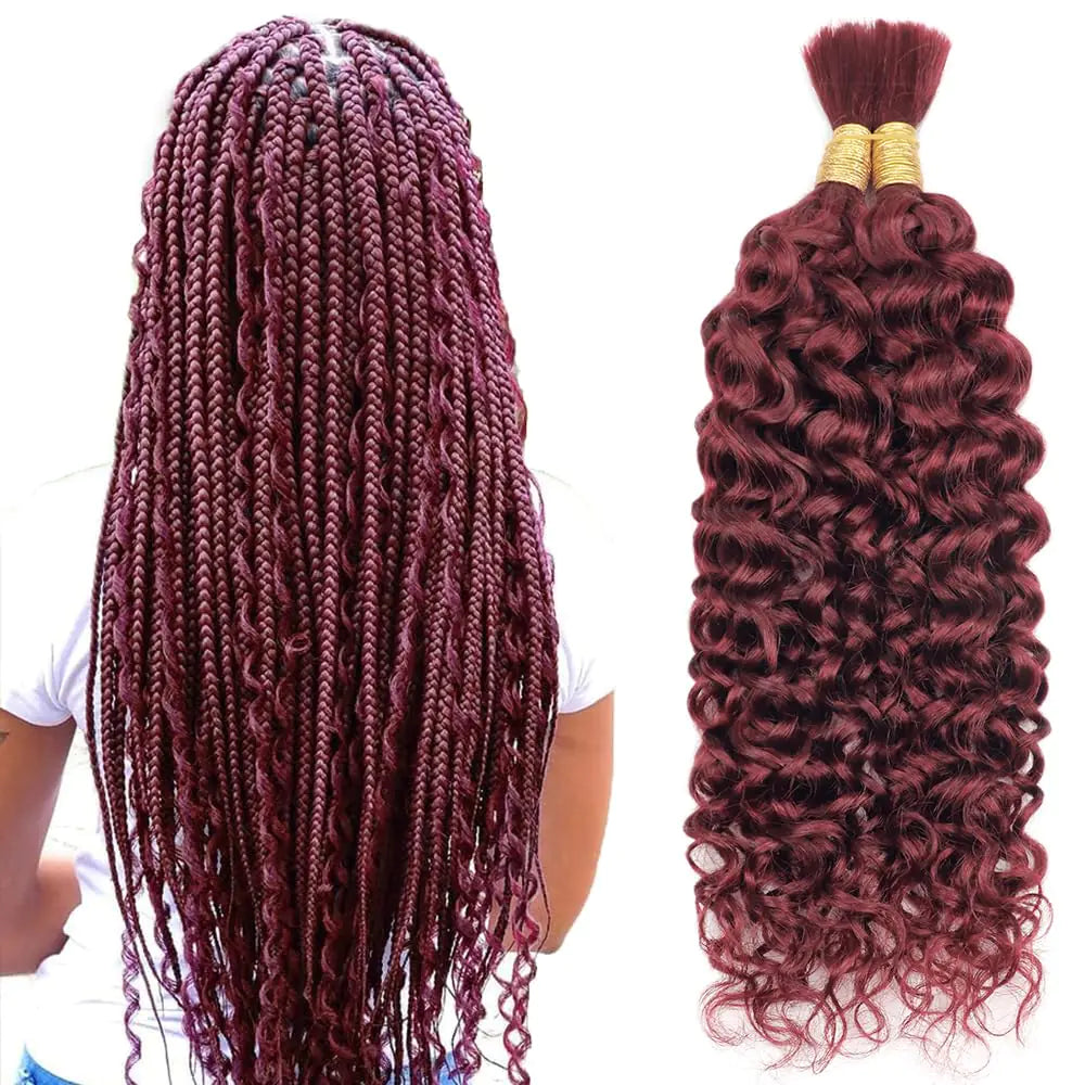 Cabello Humano de Trenzado Premium para Estilos Boho - 100% Remy Sin Procesar